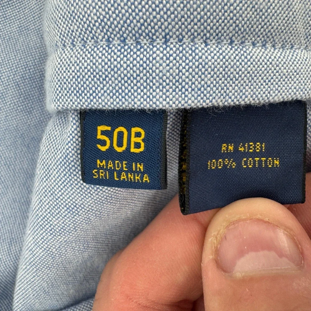 Polo Ralph Lauren Shorts Mens 50B Light Blue‎ preppy golf Chino money